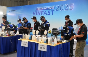 UP & PPG Đồng Hành Cùng Chung Kết Hội Thi Tay nghề Toàn quốc VinFast 2025